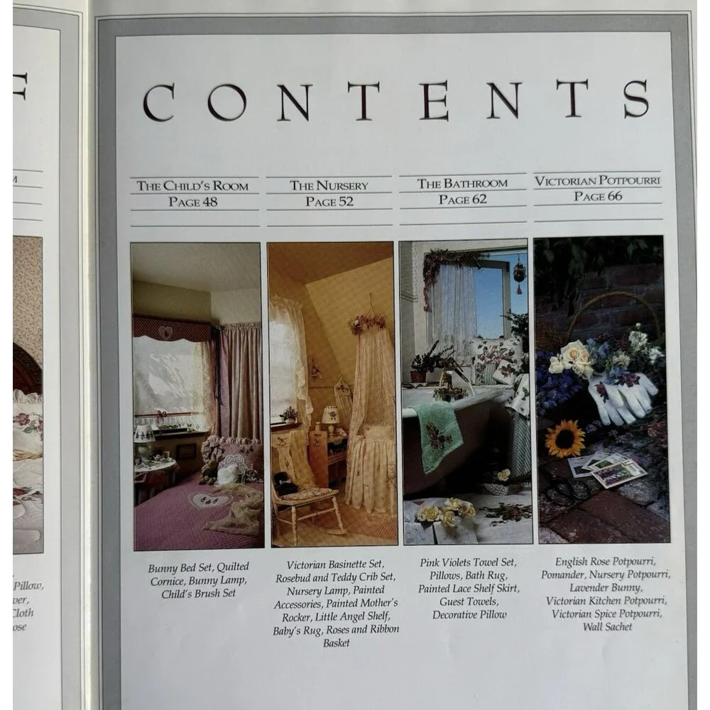 Vtg 1990 The Victorian Home Craft Projects Beginners Easy Inexpensive Craft Book